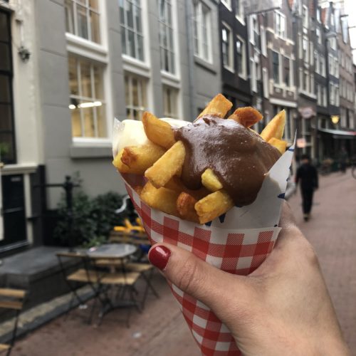 אוכל רחוב באמסטרדם