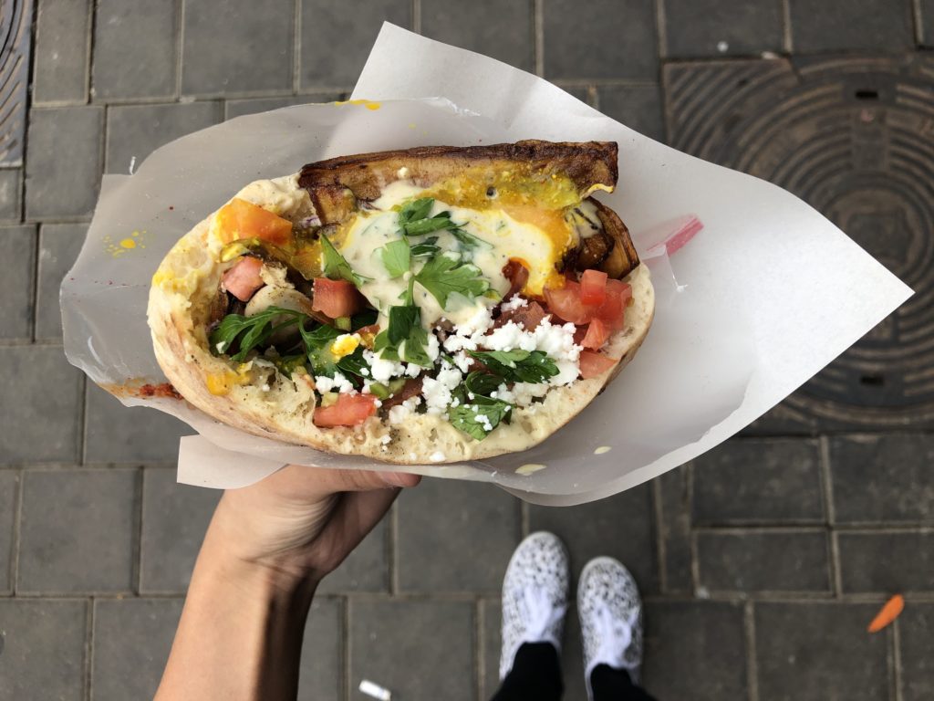 sabich, israel, pita, israeli food