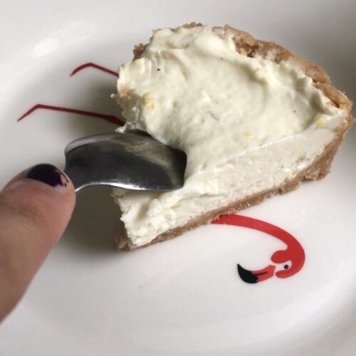 No Bake Lemony Cheese Tart | Recipe