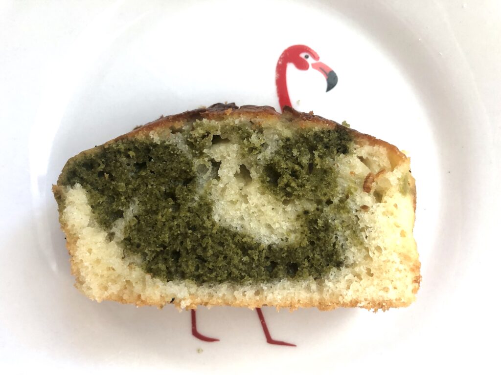 matcha marble cake 