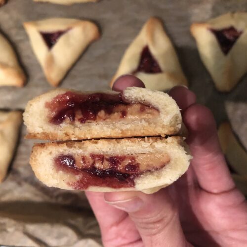 Peanut Butter & Jelly Hamantaschen | Recipe